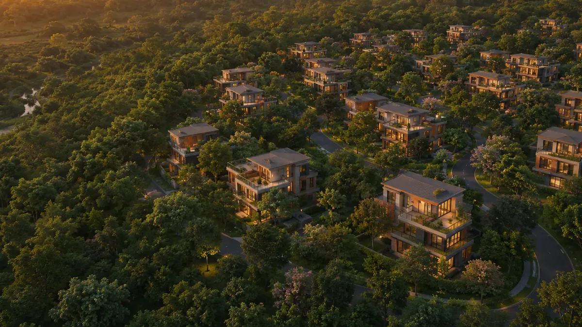 Nambiar Bannerghatta project exterior reference image